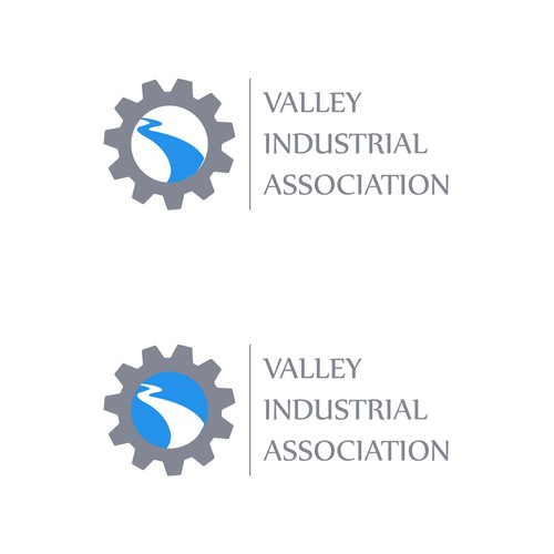Valley Industrial Association Logo Design.