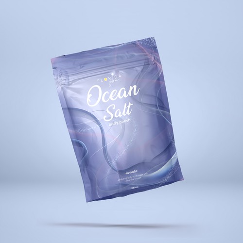 Ocean Salt Body Polish Package Design