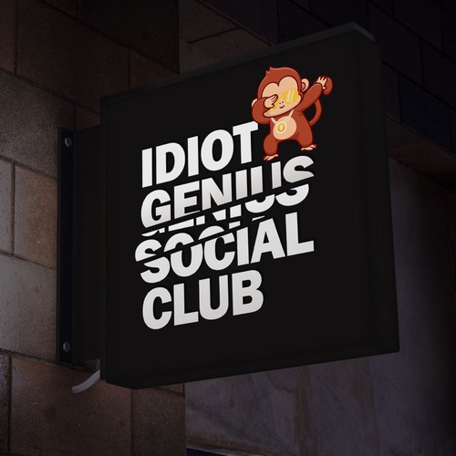 IDIOT GENIUS SOCIAL CLUB logo