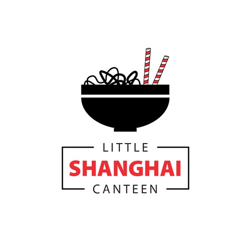 Logo Design for a canteen that sells asian food combined with some quality cocktails