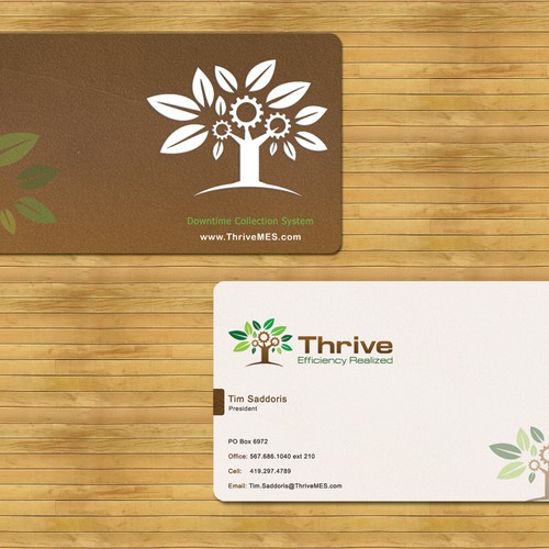 Create the next stationery for Thrive