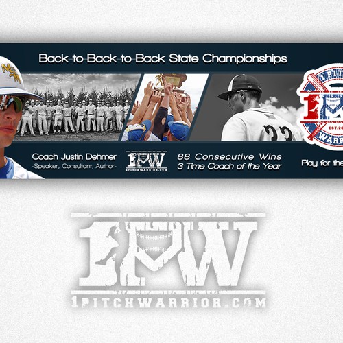 1 Pitch Warrior needs a new banner ad