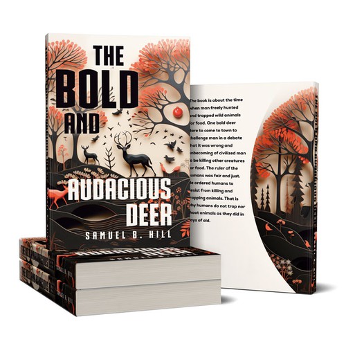 concept cover "The bold and audacious deer"