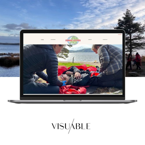 Squarespace Website for a Wilderness Medicine Training Provider