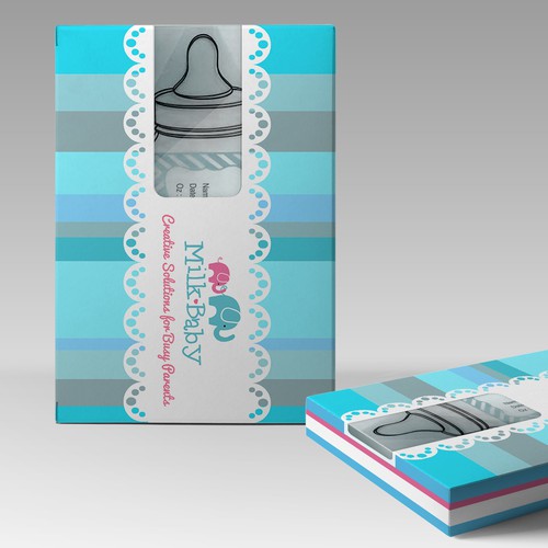 Design packaging box for a baby product!