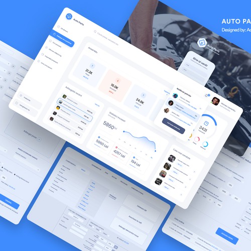 Auto Parts Dashboard