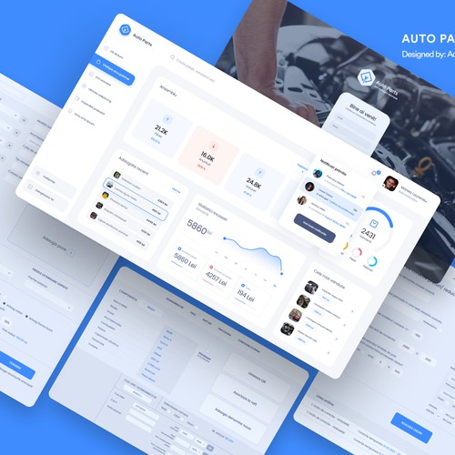 Auto Parts Dashboard