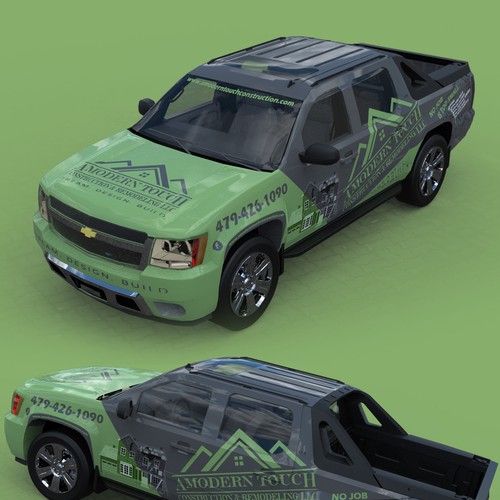 Car wrap - construction company