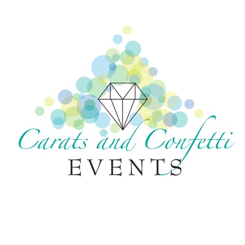 Elegant logo concept for an Events company.