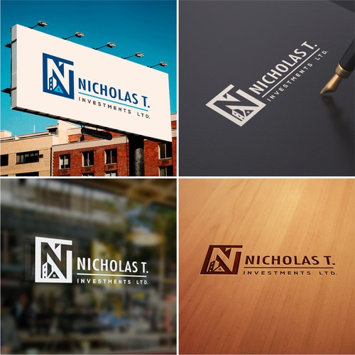 Logo design for 'Nicholas T. Investments Ltd.'