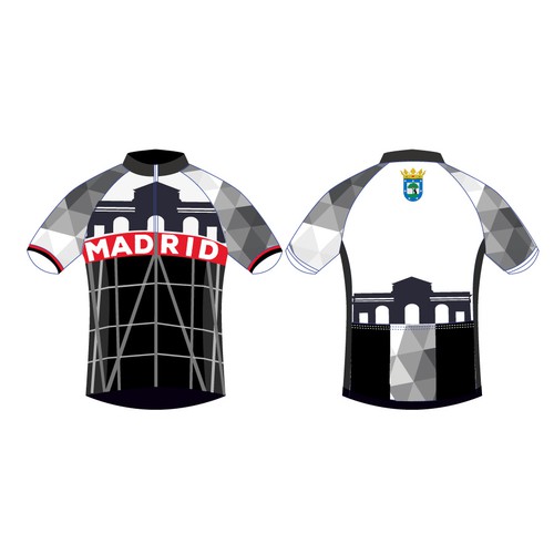 Cycle jersey representative of the city of Madrid / Maillot ciclista                                           