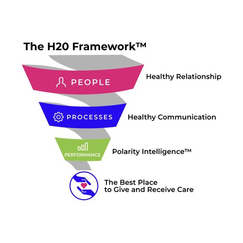 Image to represent unique framework and appeals to healthcare executives