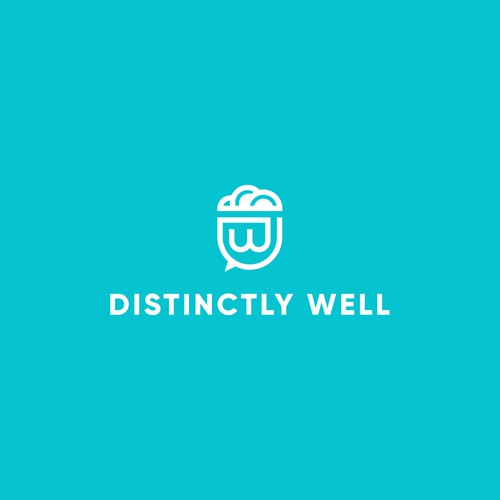 Distinctly Well Logo Design