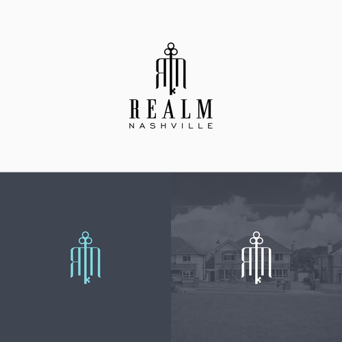 logo for boutique real estate team in Nashville