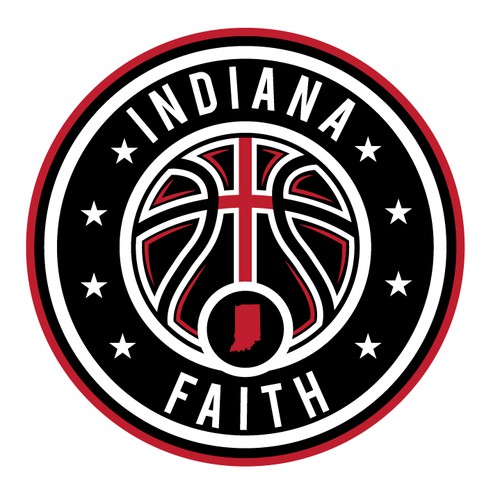 Indiana Faith Basketball logo