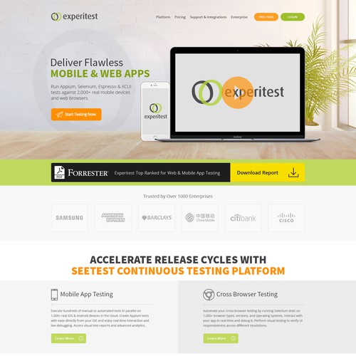 New Website Design - Web & Mobile App Testing Website