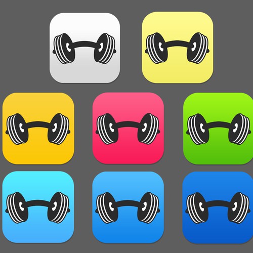 New powerlifting app - iOS7 App Icon