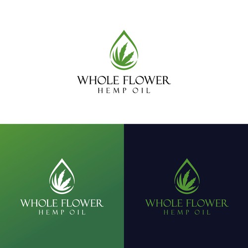 Whole Flower Hemp oil logo