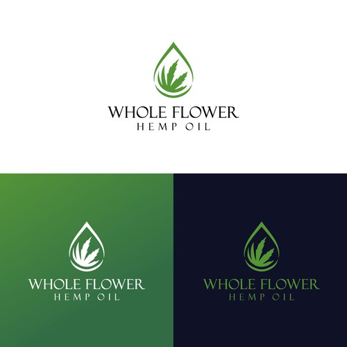 Whole Flower Hemp oil logo