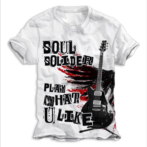 Multiple T-shirt designs for Soul Soldier