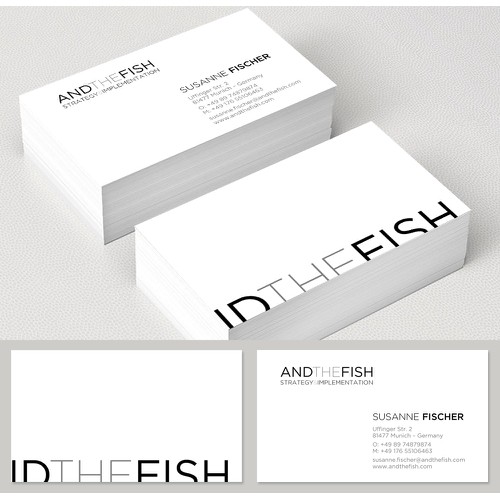 business card für ANDTHEFISH
