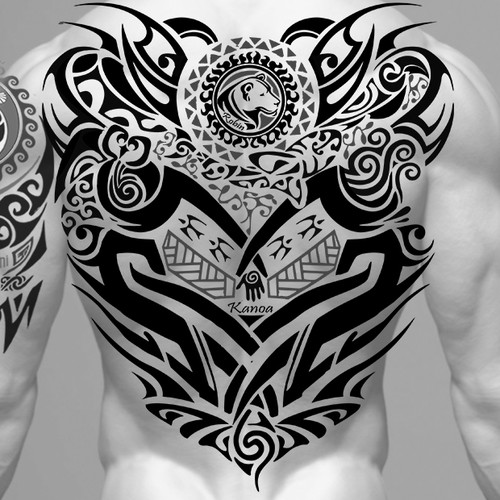 Tattoo Design in Indonesian Style