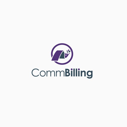 CommBilling ERP logo design