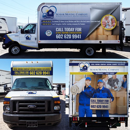 truck wrap for moving company