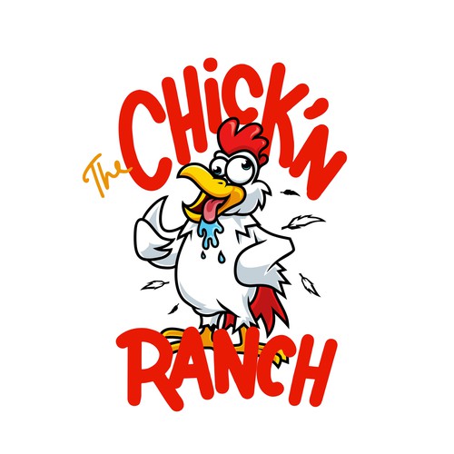 Chicken Character Logo