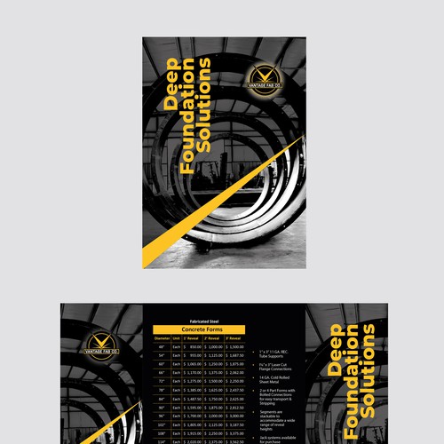 Fabrication Company Marketing Material for Nationwide Exposure