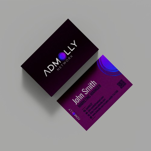 Business Card contest - Admoly Network Company