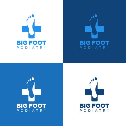 Big Foot Podiatry Logo