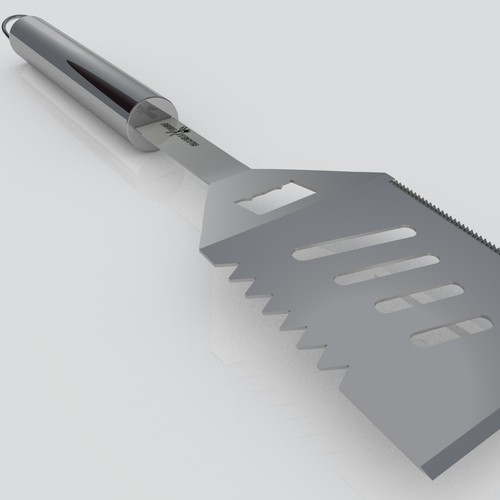 Create a 3D Rendering of my BBQ Tool Set