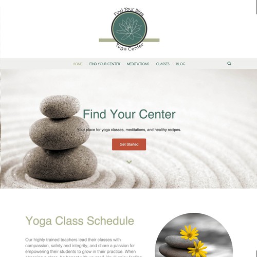 Yoga Website and Logo