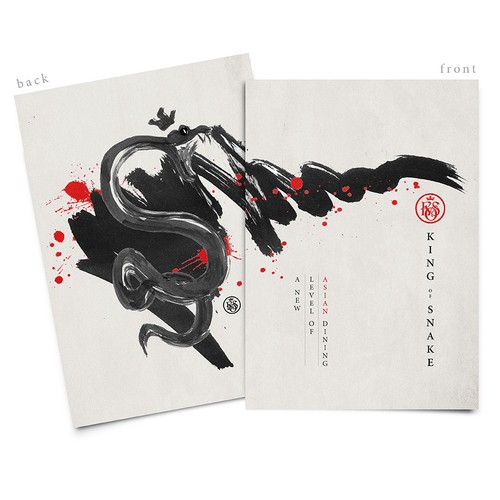 Oriental Illustration for Restaurant Menu