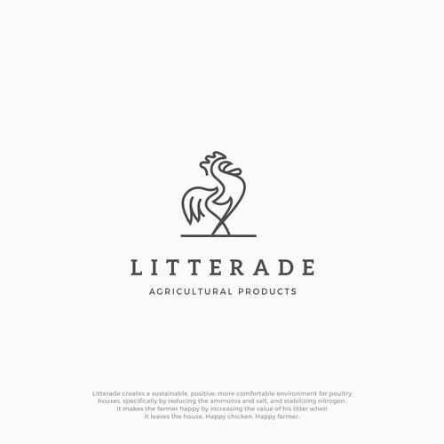 Litterade logo