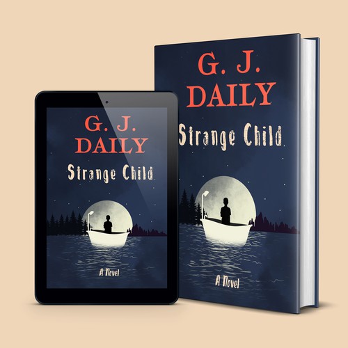 Strange Child Book Cover Design