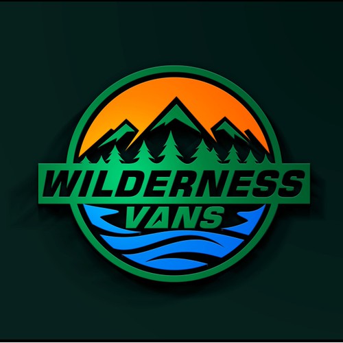 Create a logo for Wilderness Vans - Adventure Camper Vans Parts and Outfitter