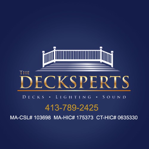 signage for The Decksperts