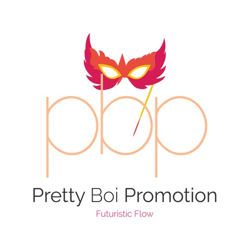 Thin logo for pretty boi promotion