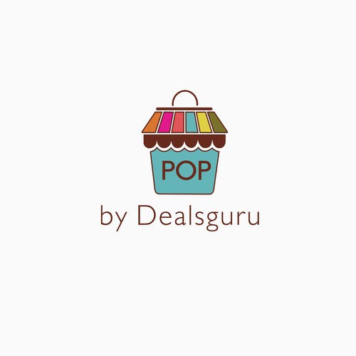 Pop deals guru design logo