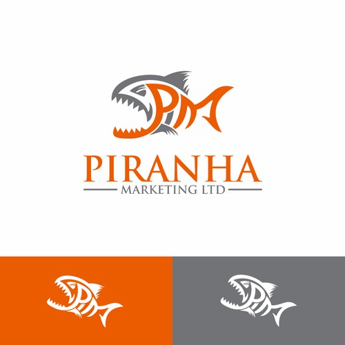 logo PM piranha