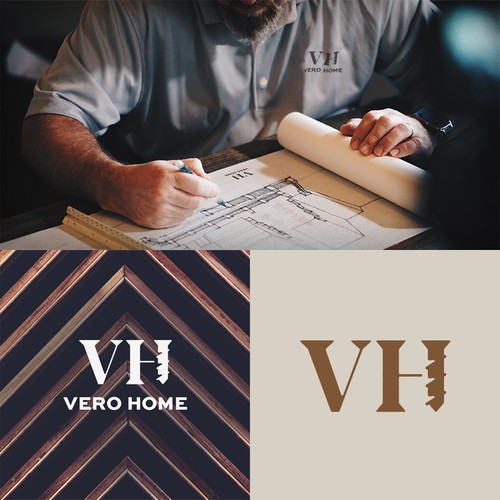 Bold Custom Home Builder Logo