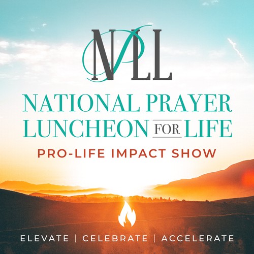 A Compelling Podcast Cover for The NPLL Pro-Life Impact Show