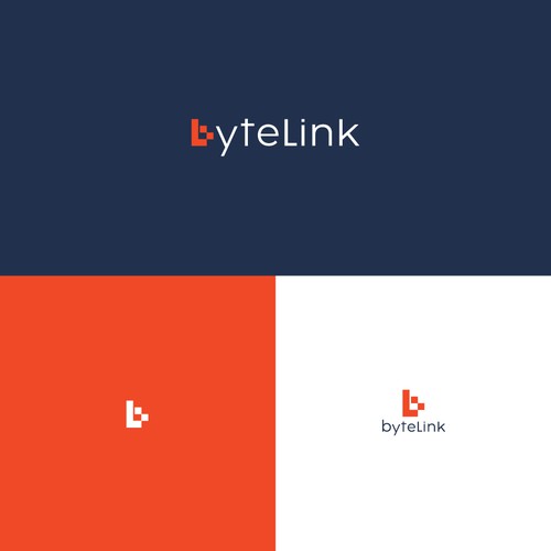 Logo design for a technology company.