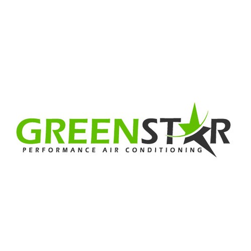 Create the next logo for Green Star Performance Air Conditioning