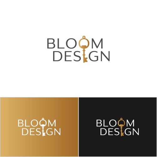 Logo concept for 'BLOOM DESIGN'
