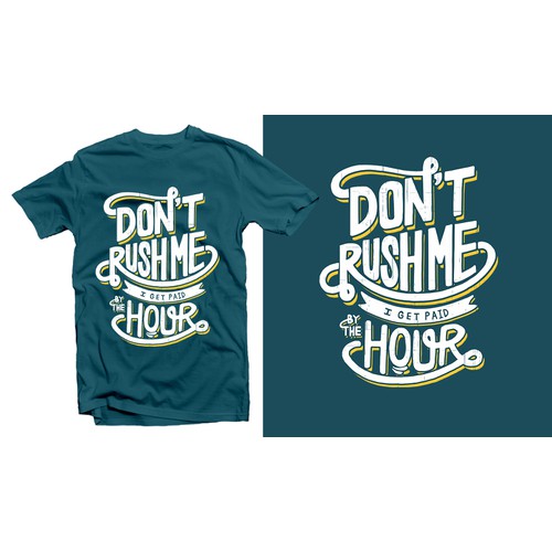 Create a humor design for a Men's t-shirt - "Self - Bragging /Attitude"