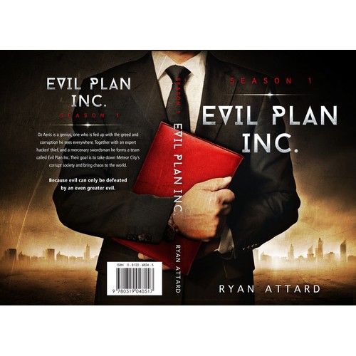 Evil Plan Inc. Season 1 - cover design contest