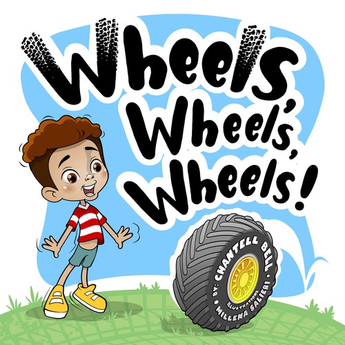 Wheels, wheels, wheels! - children book